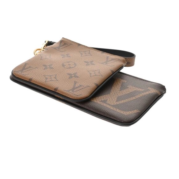 LOUIS VUITTON Monogram reverse Giant Pochette Trio - Picture 9 of 10